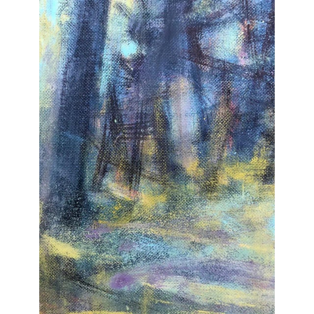 1960s 1960s Vintage Landscape Oil Painting For Sale - Image 5 of 11