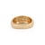 Contemporary Natural Diamond Wide Band Bombe Ring in 14k Solid Gold Size 7 For Sale - Image 9 of 17