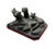 Bronze Casting Depicting Tiger and Cubs, 20th Century For Sale - Image 3 of 13