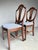 Wood Vintage Hepplewhite Style Shield Back Dining Chairs by Lammert’s, Mahogany, a Pair For Sale - Image 7 of 10