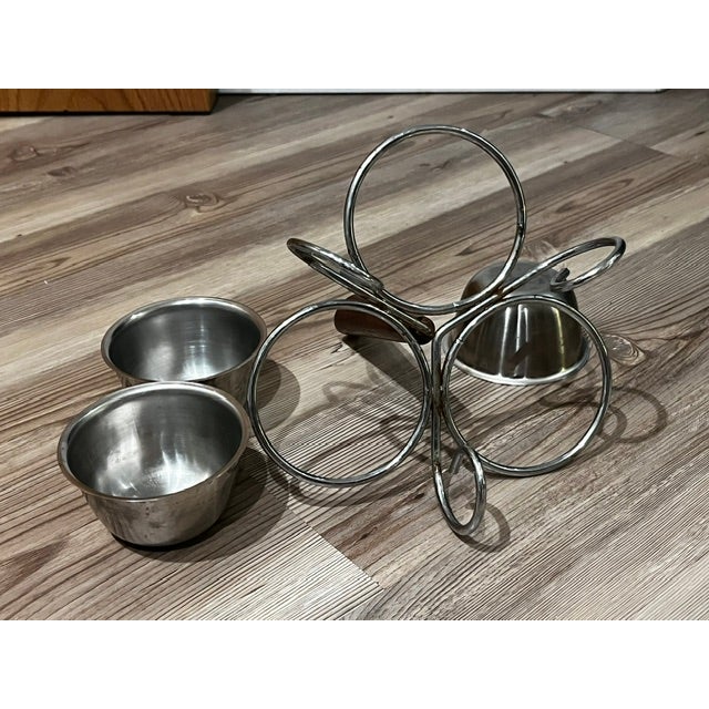 Vintage Vollrath Mid-Century Modern Condiment Caddy For Sale - Image 4 of 8