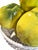 Spanish 1990s Spanish Glazed Ceramic Yellow & Green Fruit Basket Centerpiece For Sale - Image 3 of 8