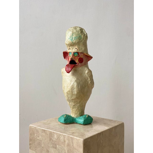 Vintage Folk Art Henri's Restaurant Paper Maché "Florida Money" Bank, Circa 70s-80s. A piece of Wells, Maine history! The...