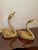 Mid-Century Modern Vintage Pair of Maitland Smith Brass Swans For Sale - Image 3 of 10