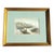 Vintage 1977 Alferio Maugeri Coastal Harbor Print - Original Uttermost Gold Frame For Sale - Image 4 of 6