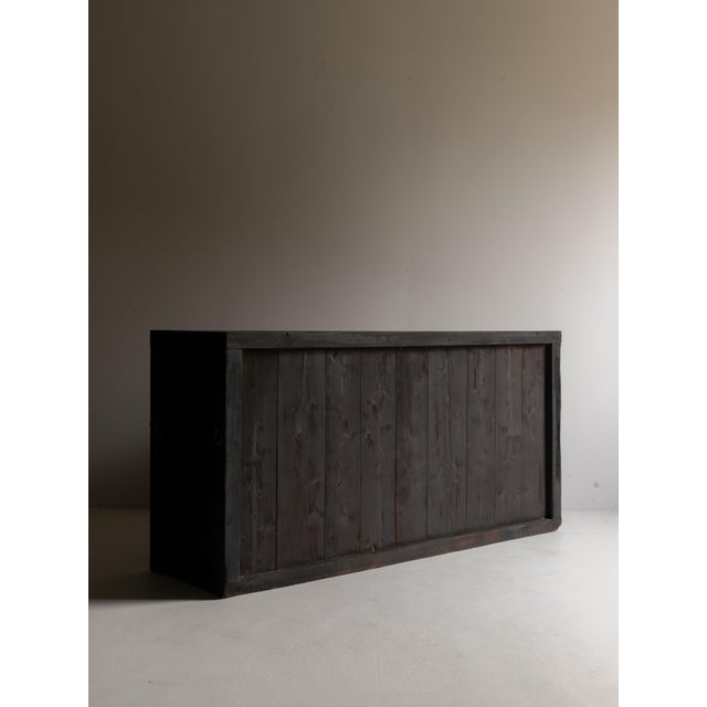 Japanese Antique Large Tansu 1860s-1900s / Sideboard Wabi Sabi For Sale - Image 16 of 18