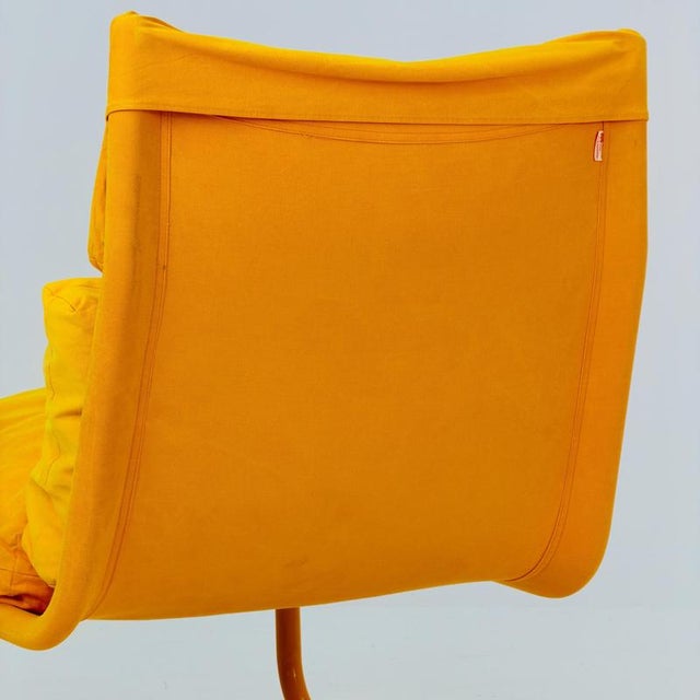 Space Age Yellow Stuns Lounge Chair by Jan Dranger & Johan Huldt for Innovator, 1970s For Sale - Image 15 of 18