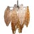 Italian Brown and White Murano Glass Pendant Lamp, 1960s For Sale - Image 6 of 6