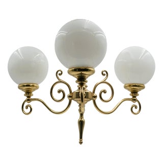 Vintage Art Deco Style Ceiling Chandelier For Sale