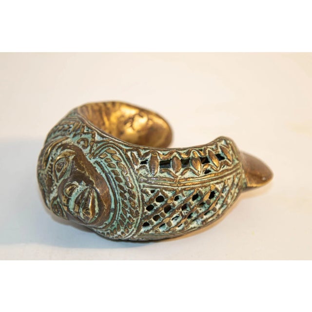 Antique African Bronze Bracelet Currency Bangle Tribal art. High quality bronze currency bracelet from west Africa....