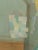 Wood Vintage Original Pixelated Botanical Still Life Painting Framed For Sale - Image 7 of 10