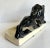 Vintage Glazed Ceramic Lion Tabletop Trinket Cachepot For Sale - Image 9 of 12