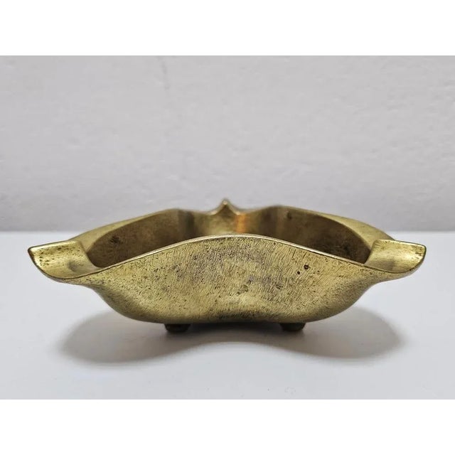 In this listing you will find an extremely rare and absolutely extraordinary sculptural Brutalist ashtray for cigars done...