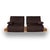 Free Motion Edit Fabric & Wood Two-Seater Sofa from Koinor For Sale - Image 10 of 14