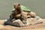 Green Vintage Hand Carved Turtle Sculpture For Sale - Image 8 of 12