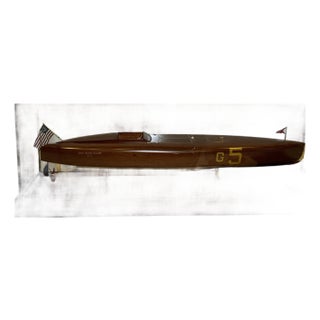 Speedboat Model "Baby Bootlegger", Gold Cup Winner, 1925 For Sale