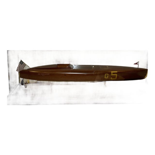 Speedboat Model "Baby Bootlegger", Gold Cup Winner, 1925 For Sale