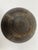 1970s Vintage Brutalist Iron Bowl With Fine Original Age Patina For Sale - Image 5 of 12