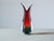 Murano Glass Vase in Sommerso and Bullicante Glass from Manifattura Di Murano, 1980s For Sale - Image 6 of 7
