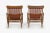 Brown Maruni Mokko of Japan Folding Sling Chairs - A Pair For Sale - Image 8 of 13