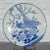 White Japanese Blue and White Hand-Painted Porcelain Charger Plate with Peacock Bird For Sale - Image 8 of 13