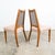 Wood 1960s Mid Century Modern Dining Chairs 6 Drexel Pinnacle Salmon Brown High Back Cane, Attributed For Sale - Image 7 of 11