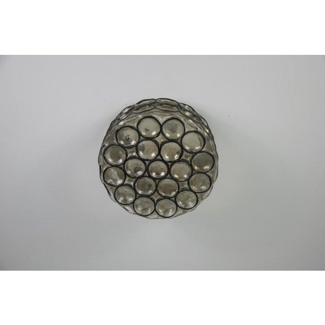 Flush Mount or Wall Lamp attributed to Glashütte Limburg, Germany, 1960s For Sale - Image 4 of 10