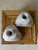 Vintage Handcrafted Signed Atomic Glazed Terracotta Candleholders - A Pair For Sale - Image 13 of 18