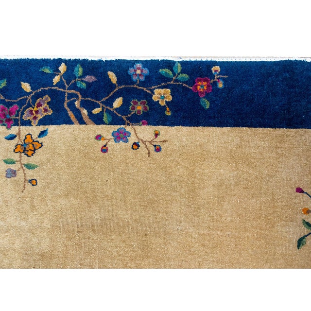 1920s Early 20th Century Chinese Art Deco Rug For Sale - Image 5 of 15
