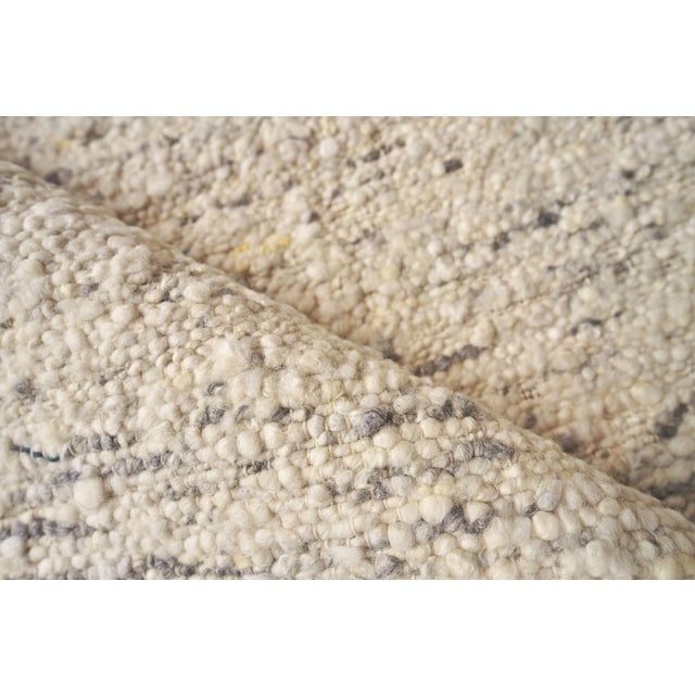 Exquisite Rugs Exquisite Rugs Tocayo Handmade New Zealand Wool Gray Rug-8'X10' For Sale - Image 4 of 7