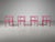 Metal Pink Locus Solus Chairs by Gae Aulenti for Poltronova, 1960s, Set of 4 For Sale - Image 7 of 14
