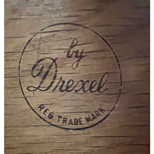 Mid 20th Century Barney Flagg for Drexel Parallel Mid-Century Walnut and Cane Credenza and Hutch For Sale - Image 12 of 14