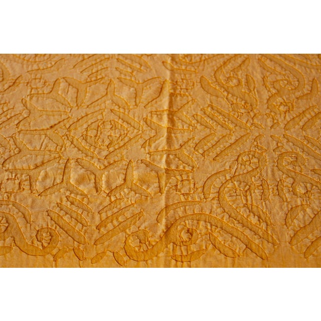 Avi Applique Coverlet For Sale - Image 4 of 7