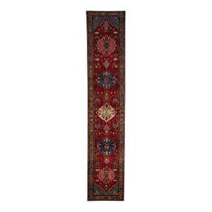 1950s Persian Heriz Runner Rug 2’9″ X 14’7″