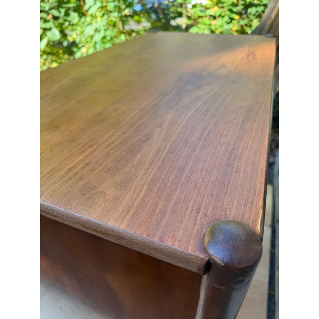 Mid-Century Modern 1960's Mid-Century Modern Walnut Wood Storage Cabinet by Henredon For Sale - Image 3 of 10