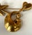 Mid-Century Modern Bronze Brooch by Line Vautrin For Sale - Image 3 of 11
