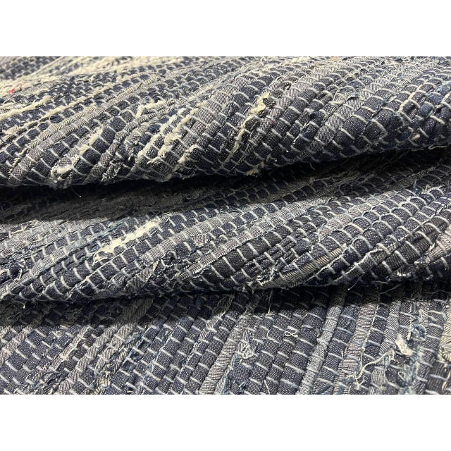 Modern Pasargad DC Light Blue Denim Rug For Sale - Image 3 of 6