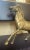 Vintage English Country Solid Brass Galloping Horse Figurine For Sale - Image 4 of 11