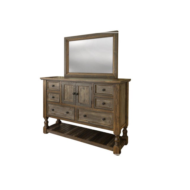 Add the rustic touch to your home with the Charlie collection. Made with solid pine wood and protected with water-based...