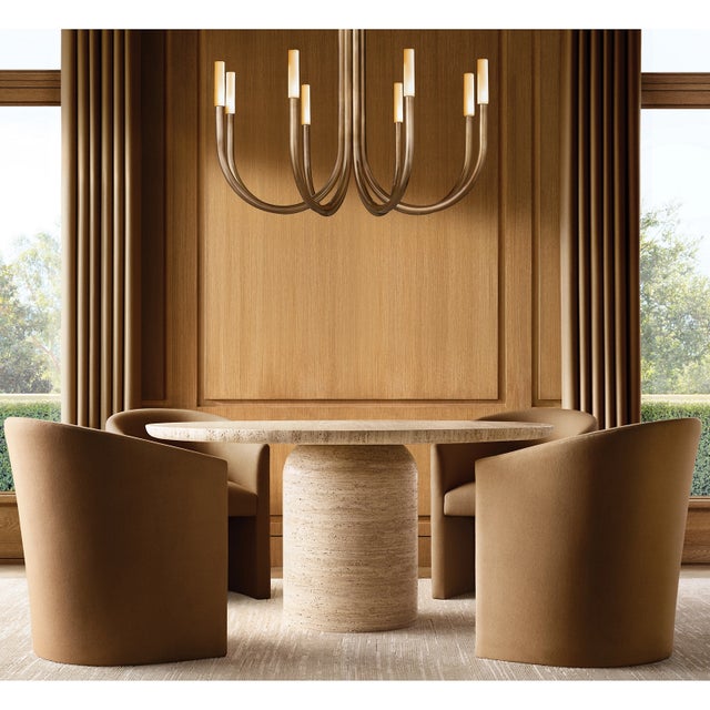 Inspired by minimalist midcentury Italian design, our contemporary interpretation of the chandelier offers reductionist...