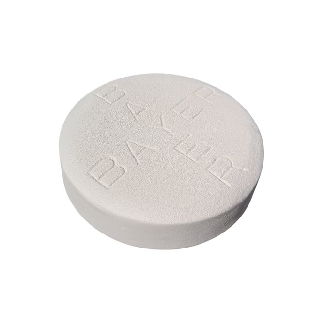 1950s Bayer Aspirin Pill Medicine Plaster Sculpture For Sale - Image 16 of 18
