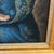 Textile 20th Century Oil on Canvas Cuzco School Signed Framed Madonna With Child For Sale - Image 7 of 11