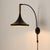 Mid-Century Modern Mid Century Modern Lodi Wall Sconce - Matte Black & Walnut, Plug-In For Sale - Image 3 of 11