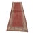 Mir Runner 3’7” X 10’4” Red Wool Vintage Tribal Hand-Knotted Oriental Rug For Sale