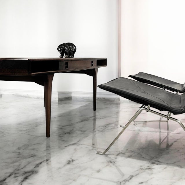 Wood Mid-Century Danish Rosewood Coffee Table with Drawers attributed to Nanna Ditzel for Silkeborg Møbelfabrik, Denmark, 1960s For Sale - Image 7 of 18