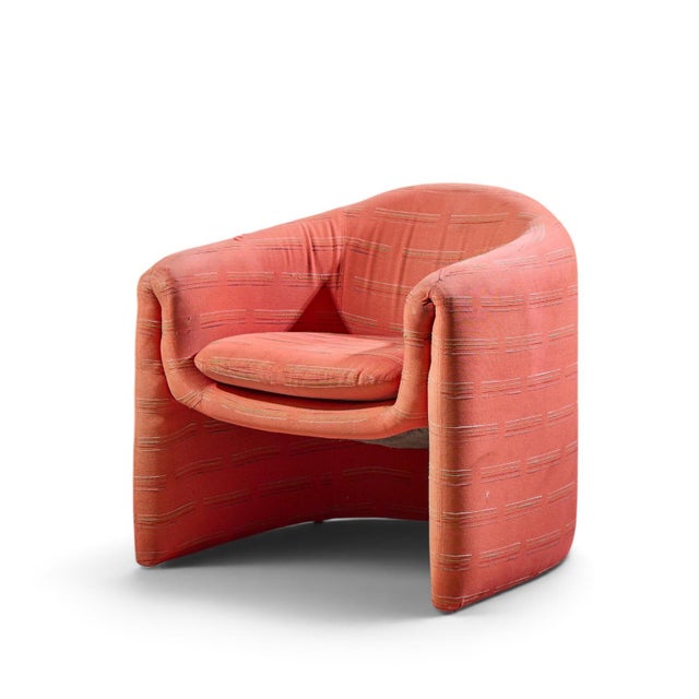 Vladimir Kagan for Preview Mid Century Lounge Chairs - Pair For Sale In Chicago - Image 6 of 12