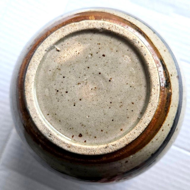 1970s Vintage Ken Edwards El Palomar Tonalá Mexico Ceramic Jug Vase For Sale - Image 15 of 15