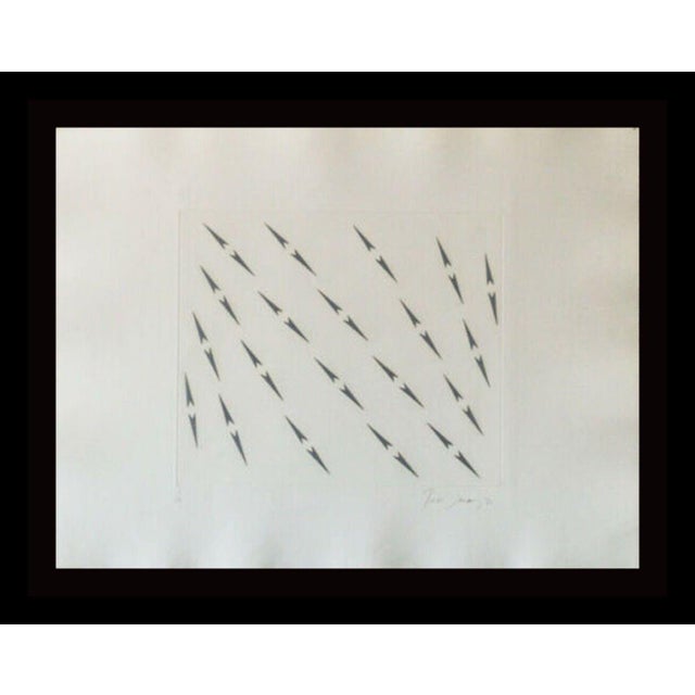 Abstract Tess Jaray Encounter Suite 5 Etchings For Sale - Image 3 of 6