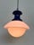 Industrial Space Age Italian Chandelier in Vintage Glass and Metal, 1970s For Sale - Image 4 of 18