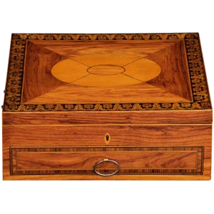 English Regency Ladies Toilet Box